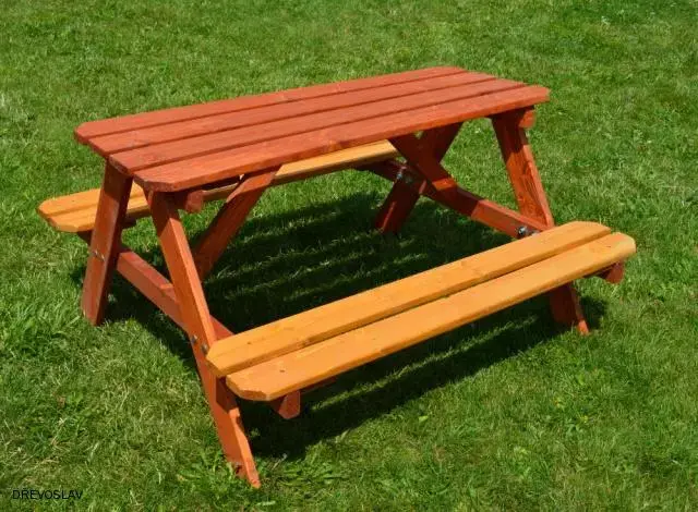 Dětská pikniková souprava - dvouodstínová (lazurit)